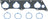 Victor Reinz 11-10687-01 Engine Intake Manifold Gasket Set - Lower and Upper