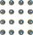 Victor Reinz 12-10027-01 Engine Valve Stem Oil Seal Set - Intake and Exhaust