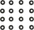 Victor Reinz 12-10040-01 Engine Valve Stem Oil Seal Set - Intake and Exhaust