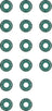 Victor Reinz 12-31306-01 Engine Valve Stem Oil Seal Set