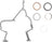 Victor Reinz 15-10238-01 Engine Timing Cover Gasket Set