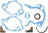 Victor Reinz 15-10253-01 Engine Timing Cover Gasket Set