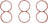 Victor Reinz 15-10298-01 Fuel Injection Plenum Gasket Set - Upper