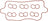 Victor Reinz 15-10299-01 Fuel Injection Plenum Gasket Set