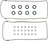 Victor Reinz 15-10636-01 Engine Valve Cover Gasket Set