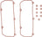 Victor Reinz 15-10642-01 Engine Valve Cover Gasket Set