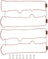 Victor Reinz 15-10733-01 Engine Valve Cover Gasket Set