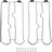 Victor Reinz 15-10737-01 Engine Valve Cover Gasket Set