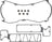Victor Reinz 15-10939-01 Engine Valve Cover Gasket Set