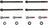 Victor Reinz 16-10000-01 Engine Intake Manifold Bolt Set - Lower