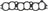Victor Reinz 18-10084-01 Fuel Injection Plenum Gasket