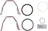 Victor Reinz 19-10088-01 Engine Crankshaft Seal Kit - Rear