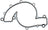 Victor Reinz 71-14700-00 Engine Water Pump Gasket