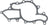 Victor Reinz 71-14701-00 Engine Water Pump Gasket