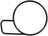 Victor Reinz 71-16528-00 Fuel Injection Throttle Body Mounting Gasket - Lower
