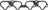 Victor Reinz 71-27744-00 Engine Intake Manifold Gasket - Lower