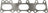 Victor Reinz 71-31321-00 Exhaust Manifold Gasket
