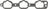 Victor Reinz 71-31363-00 Engine Intake Manifold Gasket - Lower
