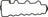 Victor Reinz 71-34107-00 Engine Valve Cover Gasket - Left