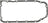 Victor Reinz 71-34163-00 Engine Oil Pan Gasket Set - Upper