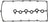 Victor Reinz 71-37556-00 Engine Valve Cover Gasket