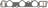 Victor Reinz 71-42751-00 Engine Intake Manifold Gasket - Lower