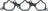 Victor Reinz 71-42842-00 Engine Intake Manifold Gasket - Right Lower