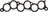 Victor Reinz 71-43047-00 Fuel Injection Plenum Gasket - Upper