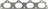 Victor Reinz 71-52471-00 Exhaust Manifold Gasket Set