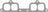 Victor Reinz 71-53023-00 Fuel Injection Plenum Gasket