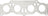Victor Reinz 71-53554-00 Exhaust Manifold Gasket Set