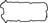 Victor Reinz 71-53658-00 Engine Valve Cover Gasket - Right