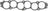 Victor Reinz 71-53707-00 Fuel Injection Plenum Gasket - Upper