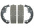 Raybestos 241PG Drum Brake Shoe - Front