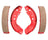 Raybestos 711PG Drum Brake Shoe - Rear