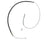 Raybestos BC92873 Parking Brake Cable - Rear Left