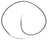 Raybestos BC93107 Parking Brake Cable - Front