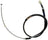 Raybestos BC93319 Parking Brake Cable - Rear Left
