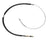 Raybestos BC93935 Parking Brake Cable - Rear Right