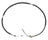 Raybestos BC95055 Parking Brake Cable - Rear Left
