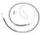 Raybestos BC95234 Parking Brake Cable - Intermediate