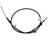 Raybestos BC96651 Parking Brake Cable - Rear Left