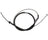 Raybestos BC96766 Parking Brake Cable - Rear Left