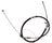 Raybestos BC97439 Parking Brake Cable - Rear Left