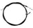 Raybestos BC97629 Parking Brake Cable - Rear Right