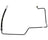 Raybestos BH383289 Brake Hydraulic Hose - Rear Right