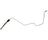 Raybestos BH383361 Brake Hydraulic Hose - Front Left, Rear Left Inner or Rear Right Inner