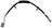 Raybestos BH384502 Brake Hydraulic Hose - Front Right