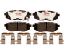 Raybestos EHT1124H Disc Brake Pad Set - Rear