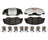 Raybestos EHT2185H Disc Brake Pad Set - Front